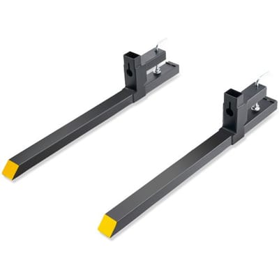 VEVOR 2x Palletvorken Koppelbaar 1090x70x230mm Vorkenbord 907kg Laadvermogen Vorken 109cm Totale Lengte met 76,2cm Vorkblad Vorkheftruck Vorkheftrucktanden Voorlader Palletframe