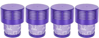 4 x HEPA filter geschikt voor Dyson V10 Sv12 stofzuiger Total Clean, Parquet, Motorhead, Animal wasbaar steelstofzuiger-Promessa-Solutions