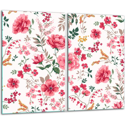 TMK ArtDeko - Snijplank - Glas - Kleur Kleur... - 2x 30 cm breedte - 52 cm lengte
