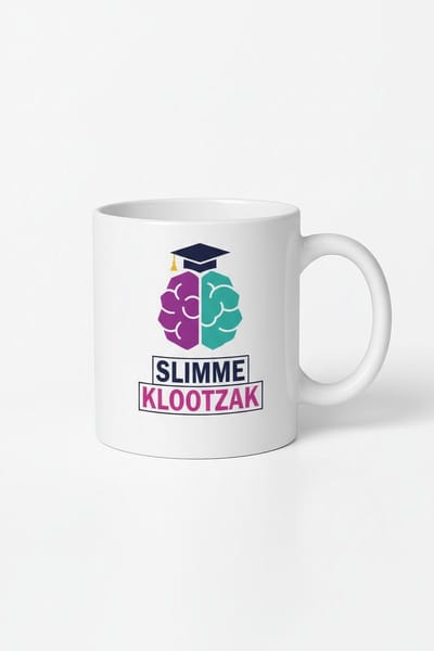 Slimme Klootzak Mok - Uniek Design voor Koffieliefhebbers