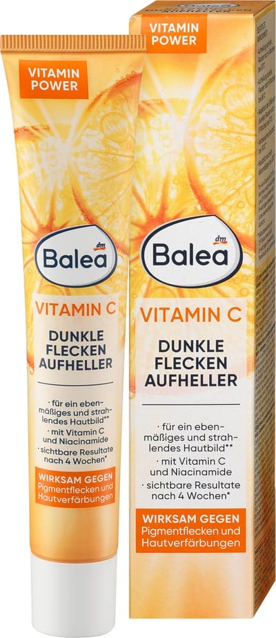Balea DM Gezichtscrème Vitamine C - Donkere Vlekken Creme - Pigmentvlekken verwijderen - Pigmentvlekken gezicht - Pigmentvlekken creme - Vitamine C - 50 ml