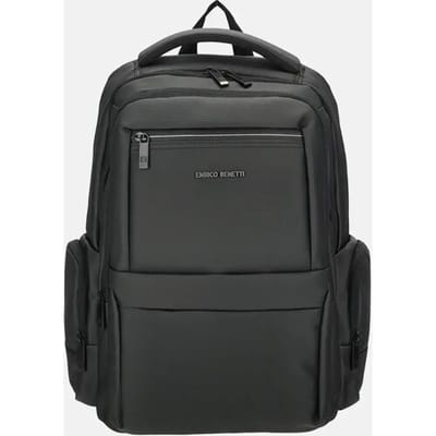 Enrico Benetti Newport Laptoprugzak - 17 inch - Zwart