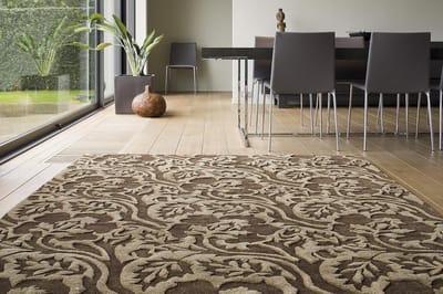 LIGNE PURE Fantasize Vloerkleed/tapijt - Bruin Beige - 170x240