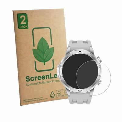 2 Stuks Screenprotector voor FitVigor Smartwatch 1.53" - Hoogwaardige Beschermfolie transparant
