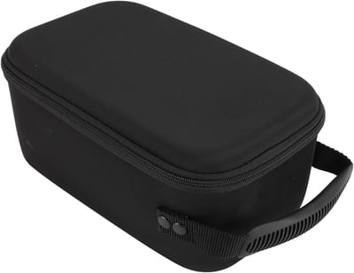 Luidspreker Draagtas - Harde Opbergtas - Muziek Onderweg - Schokbestendig EVA Materiaal - 30x18x13 cm - Zwart