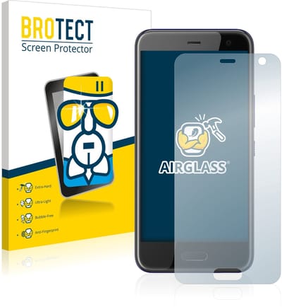 Screenprotector voor HTC U11 Life Beschermglas transparant
