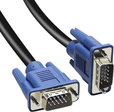 VGA Kabel Adapter Verlengkabel - VGA naar VGA Monitor Kabel 1080p HD - 1.5 Meter - Blauw