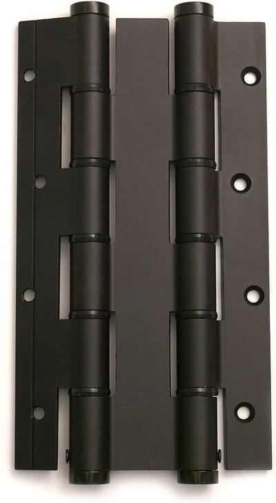 DX Deurveerscharnier Dubbel - 180/30mm - Zwart - Per stuk