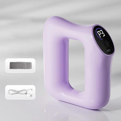 Volledig Lichaam Fascia Ring Multifunctionele Oefening Vibratie Fitness Massager Vetverbranding Vormgeving Vetverbrander Diepe Weefselmassage paars