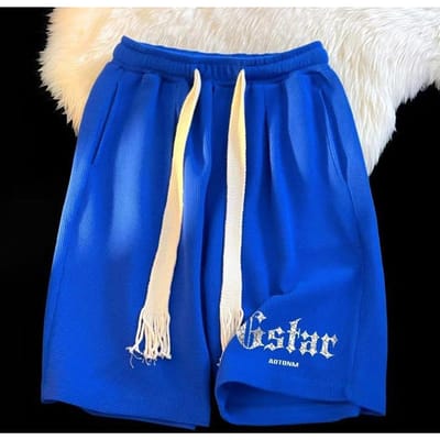 Shorts Heren Zomer Dun Trendy Merk Casual Grote Broek Basketbal Sport Amerikaans Wit Vijfpuntsbroek M