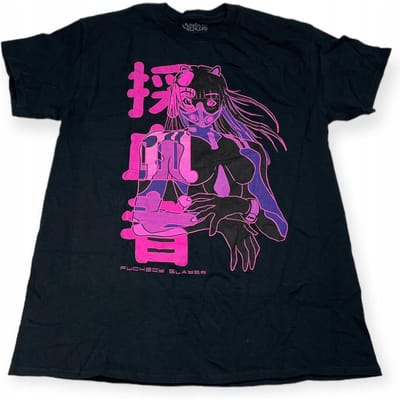 Koszulka T-shirt męska okrągły dekolt SPENCER'S SINCE 1947 M purple