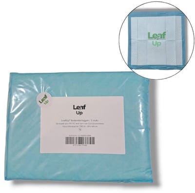 LeafUp® Bedonderleggers - 5 stuks - Gemaakt van PP PE met kern van Cellulosevlokken - 60 x 60 cm (B1)