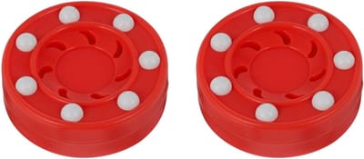 Professionele droogland hockeypuck voor speltraining - 2 stuks roller hockey accessoires voor street hockey en training