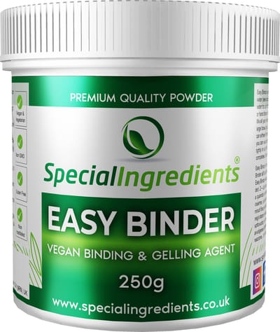 Easy Binder - 250 g - Veganistisch Bindmiddel - Moderne Gastronomie - Moleculair Koken - Hersluitbare Pot - Recycled Plastic