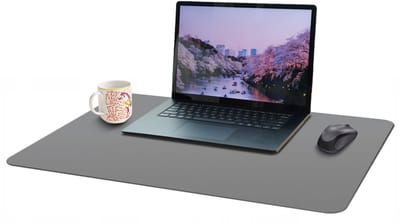 Zolta - Beschermende Bureau Mat - Antislip - Groot - Grijs