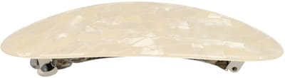 Haarsoires Haarspeld Patentspeld 11cm - Ovaal – Vintage Look – Creme Wit - Haarspelden voor Dames - Haarklem - Haarclip - Haaraccessoires - Hair Clip - Decoratieve Haaraccessoire