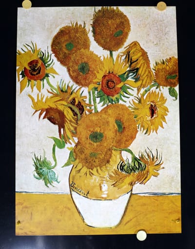 Vincent van Gogh - Zonnebloemen - Kunstposter - 50x70 cm