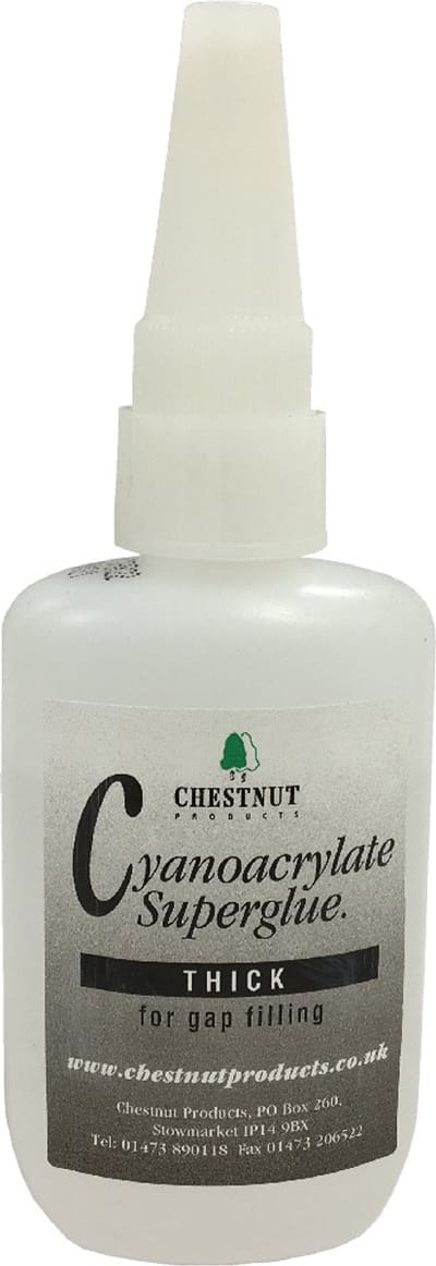 Chestnut - Cyanoacrylate Superglue - Cyanoacrylaat lijm - Dik - 50 gr