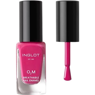 O2M Breathable Nail Polish 612 11 ml – Nail Polish, Breathable, For Women, Magenta, Oxygen Permeable Polymer, Suitable For Home Manicure
