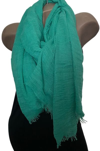 Dames effen kleur sjaal 67# Green