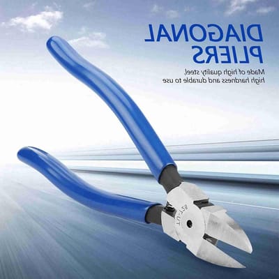 Professionele 7.1 Inch Kniptang voor Draad en Kabel - Zijwaartse Knipfunctie, Precisie en Comfortabele Grip