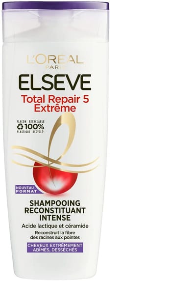 Total Repair 5 herstellende shampoo voor extreem beschadigd, droog haar