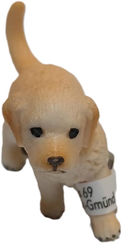Schleich Farm World Golden Retriever puppy - speelfiguur hond