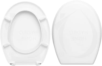 WC-bril Duroplast - Toiletbril Classic - Toilet Vervangen - Compatibel met Keramiek - Standaard Maat - Wit
