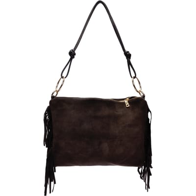 Isabella Rhea Bordeauxrood Rundleer Tas