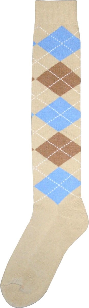 Kniekous RE beige/l.blauw/l.bruin 35-38
