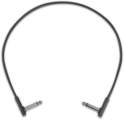 Rockboard Flat Patch Cable 45 cm Black - Patchkabel