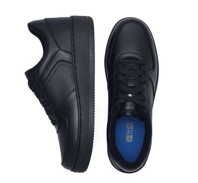 Shoes For Crews Holcombe - Unisex antislip werkschoenen zonder veiligheidsneus - Zwart - Maat 36