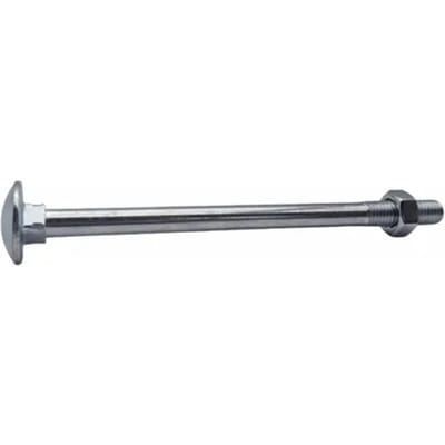 Sencys Slotbout Met Moer M12x200mm Per 1 Gegalvaniseerd