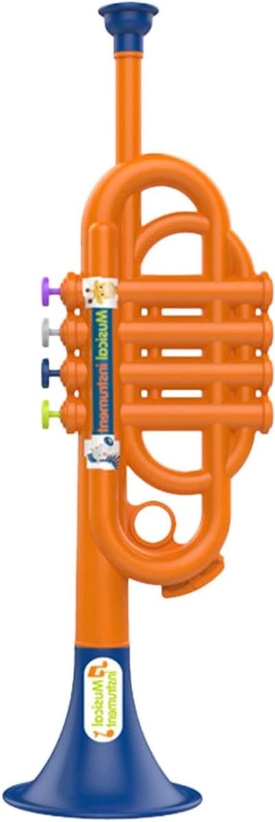 Kindertrompet Speelgoed - Muziek Instrument - Muziek Ontdekken - Lichtgewicht ABS - 36 cm - Willekeurig