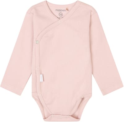 Noppies Narellan Lange Mouwen Romper - Rose Smoke - Mt. 44