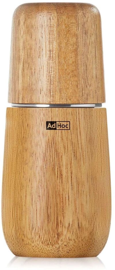 Adhoc - Yono Peper- of Zoutmolen 13 cm - Acaciahout - Bruin