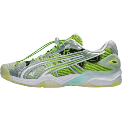 Little Tokyo Tafeltennis x ASICS Gel Resolution 5 'Papegaai Groen Puur 43.5 gray