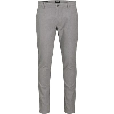 Slim Fit stoffen broek met knoop- en ritssluiting model 'MARCO'