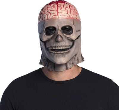Boland - Latex masker Brain skull - Volwassenen - Skelet - Halloween en Horror