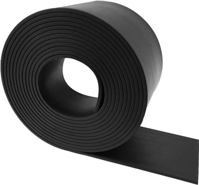 Robuuste Neopreen Rubber Strip voor Afdichting en Trillingsdemping (50mm x 5mm x 3m)