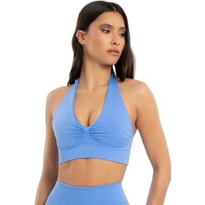 Dames halterbeha Gym Glamour Seamless open back