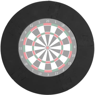 Dailygoods- Dartbord Wandbeschermer - Universele Dartbord Surround - Dartbord Accessoires - Bescherming voor Huizen - Schokbestendig - Eenvoudige Montage - Dartbordbeschermer