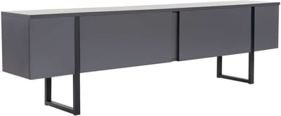 Houten TV-meubel "Serenity" 180 x 30 x 50 cm - Antraciet