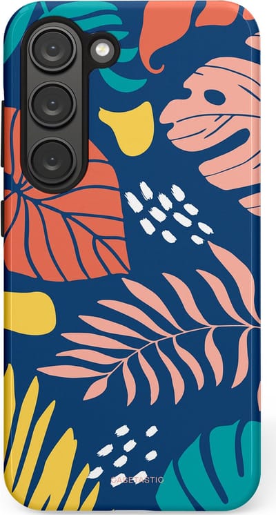 Casetastic Hoesje Geschikt voor Samsung S23 - Stijlvolle Beschermende Duo-layer Case - Zwoele avond