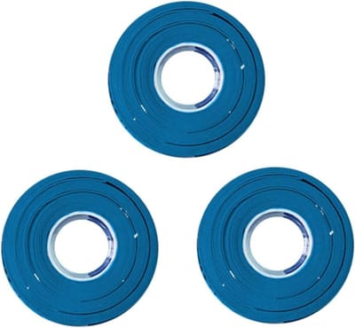 Sport Racket Grepen - Antislip Band - Verbeteren Spel - Verhoogde Rand - 3 Stuks - Blauw