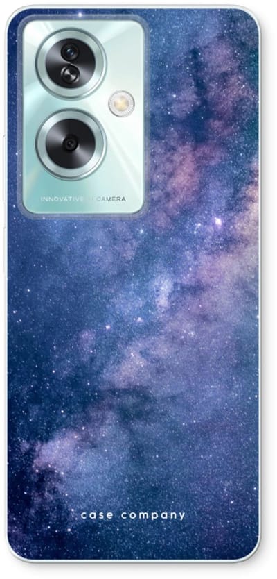 Case Company® - Hoesje geschikt voor Oppo A79 hoesje - Nebula - Soft Cover Telefoonhoesje - Bescherming aan alle Kanten en Schermrand