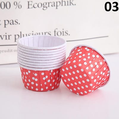 50 stuks verdikte muffin- en cupcakevormpjes, goudkleurige cakevormpjes, bakvormpjes, papieren cakevormpjes, gebaksbenodigdheden, feestartikelen