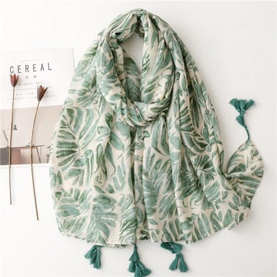 Katoen Linnen Gevoel Dames Sjaal Grote Lange Sjaals Sjaal Warm Gaas Zonbescherming Moslim Hijab Wraps Kwastje Dame Luxe 88x180cm gray