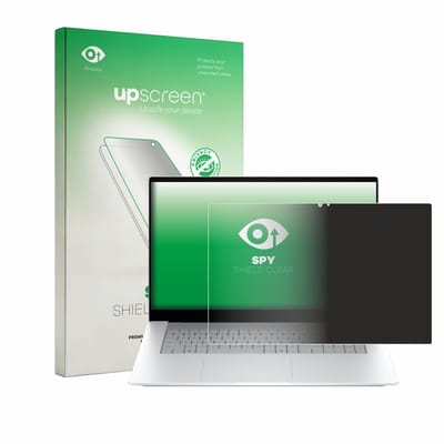 upscreen - privacy screenprotector voor HP OmniBook X 17-de0776ngx - Folie Beschermfolie Blauwlichtfilter