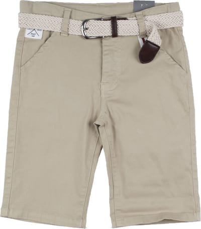 Rumbl Royal - Bermuda met riem - Beige - Maat 110